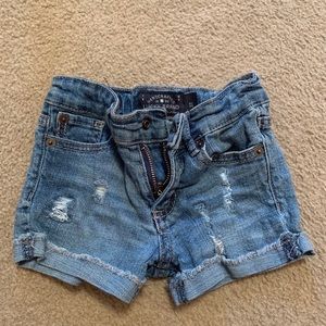 Girls Lucky Brand 3T “Riley” shorts distressed